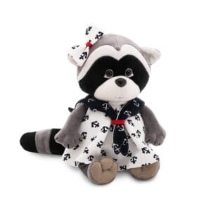 Plush Soft Toy, Daisy the Raccoon: Sailor-girl (20cm)