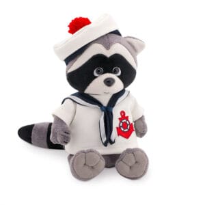 Plush Soft Toy, Denny the Raccoon: Sailor (20cm)