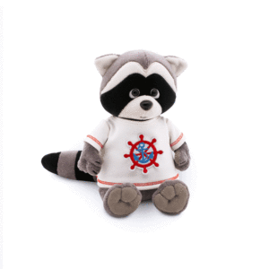 Plush Soft Toy, Denny the Raccoon: Sea Voyage (20cm)