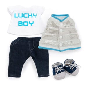 Lucky Doggy plush toys clothes