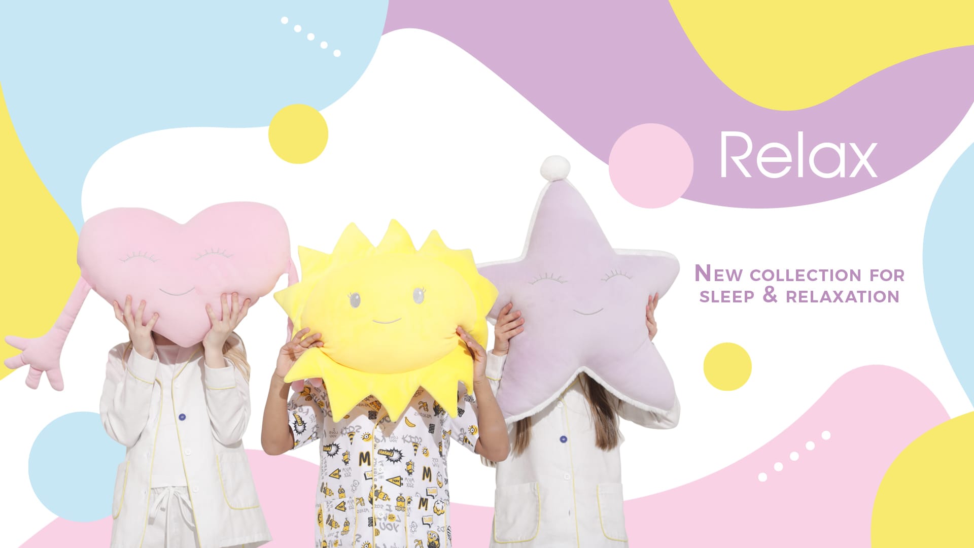 Relax Plush Cushions & Pillows