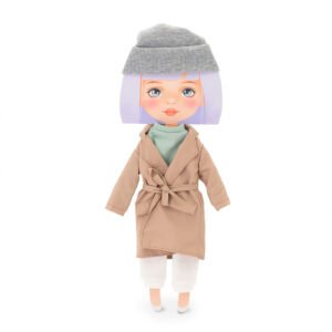 Clothing set: Beige Trench Coat