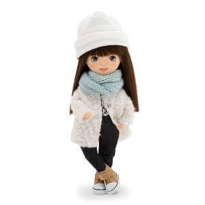 Sweet Sisters- Sophie in a White Fur Coat
