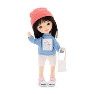 Sweet Sisters - Lilu in a Light Blue Sweatshirt